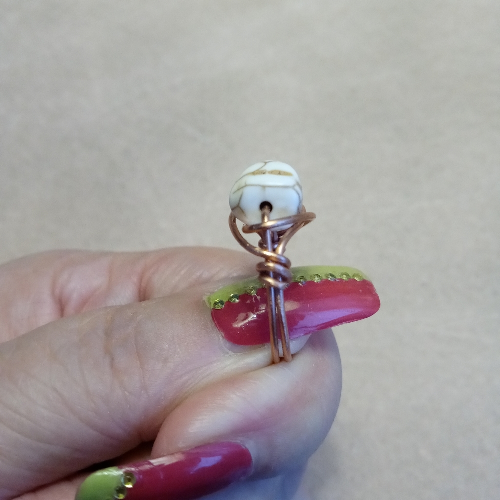 Magnesite ring - Picture 2 of 2